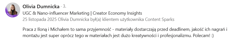 Opinia klienta 4