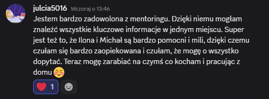 Opinia Julia Leszkiewicz