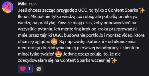 Opinia Milena Dobrowolska